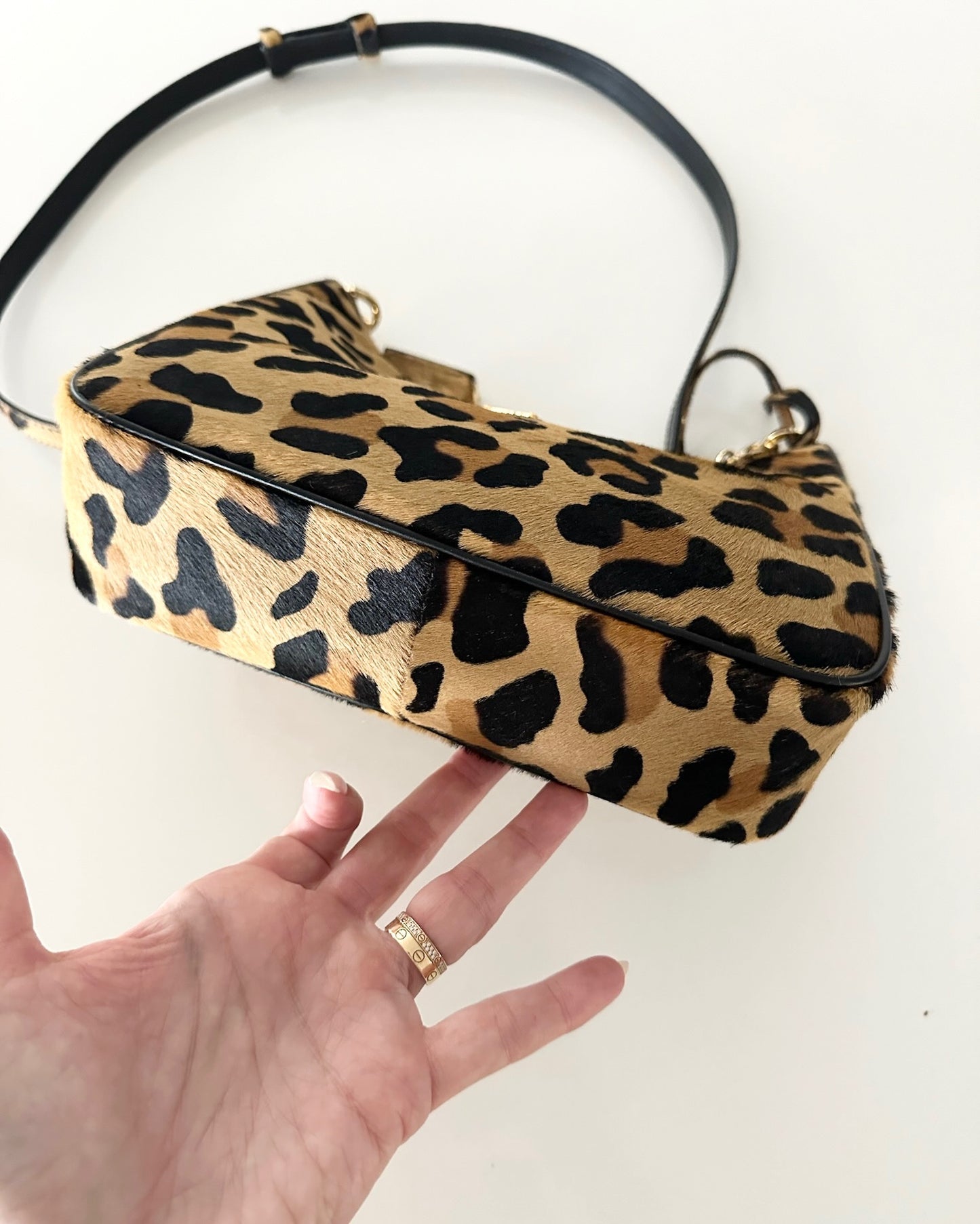 Prada Re-Edition Leopard Print Mini Bag